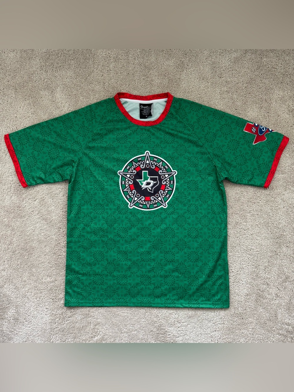Dallas Stars Mexico Jersey 2026 Stadium Giveaway Replica Fotbul Soccer Sz XL
